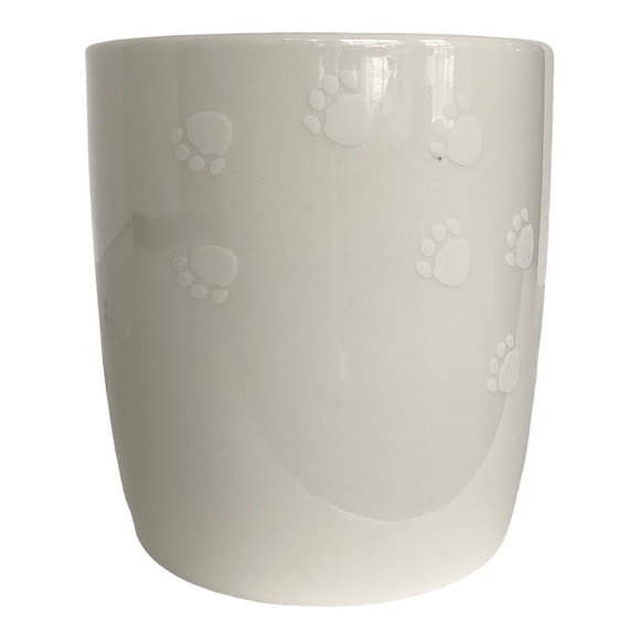 Starbucks Paw Print Coffee Tea Mug White With Green Mermaid - Picture 6 of 15